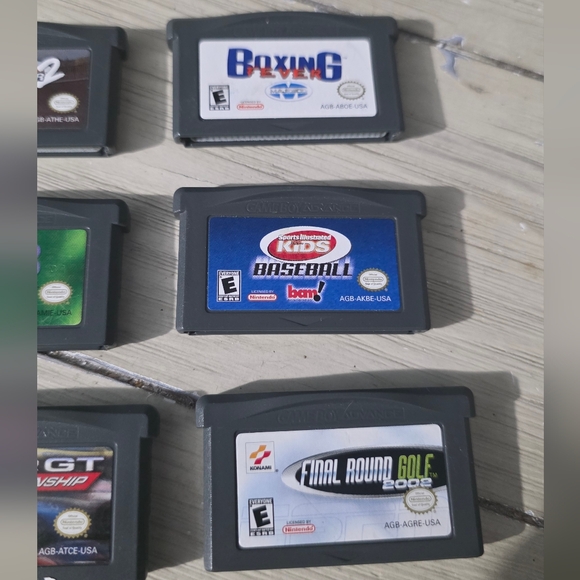 8x Gameboy Advanced Games Collection Lot - Picture 2 of 4